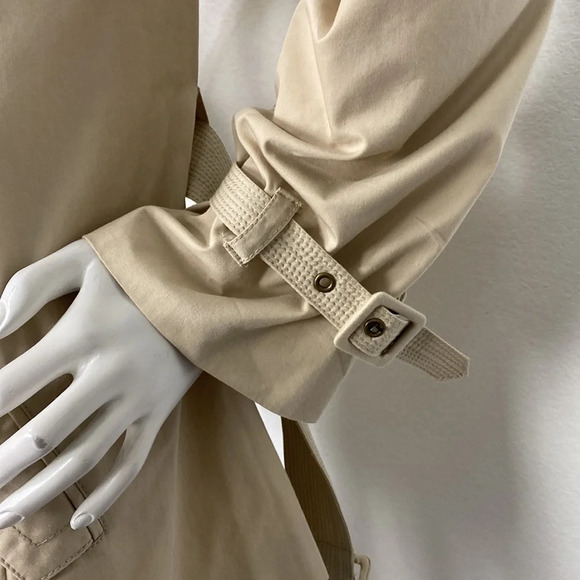 J. Crew Tan Trench Coat - Picture 7 of 10